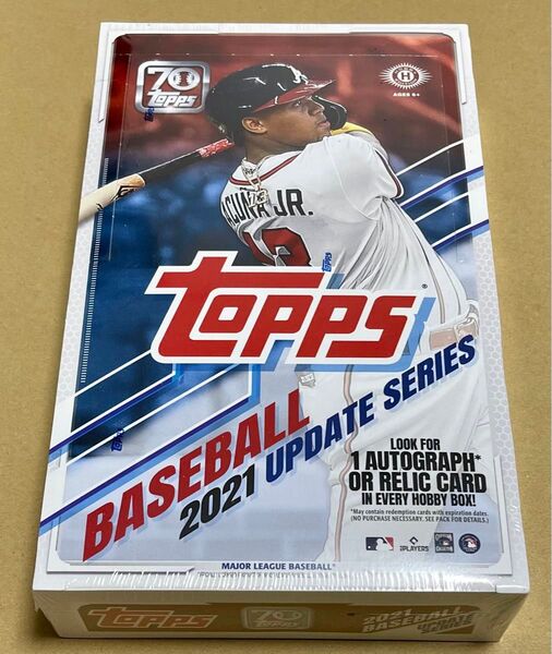 MLB 2021 TOPPS UPDATE SERIES HOBBY BOX ボックス 新品 未開封 シュリンク付き