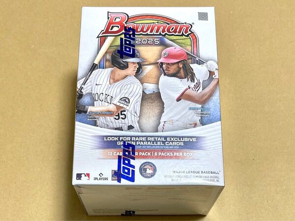 bowman 2025 VALUE BOX 新品 未開封 シュリンク付き ボックス MLB TOPPS BLASTER