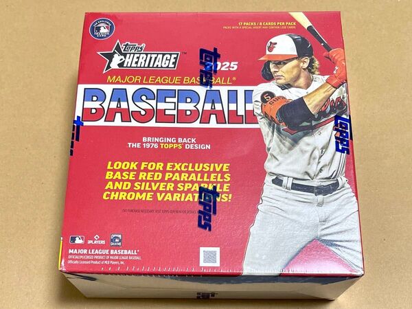 MLB 2025 TOPPS HERITAGE 新品 未開封 MEGA BOX ボックス シュリンク付き 大谷翔平 佐々木朗希