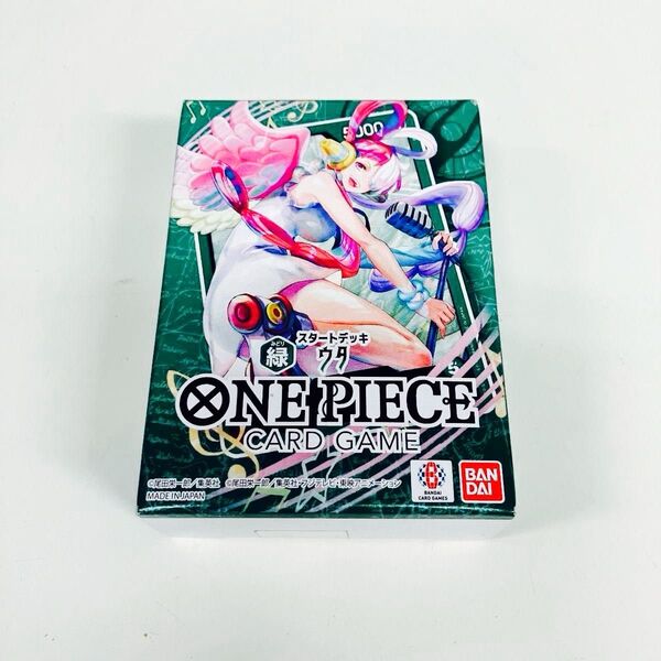 ONE PIECEカードゲーム スタートデッキ 緑 ウタ 未使用