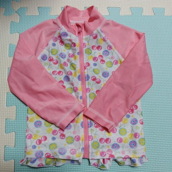 ラッシュガード 90cm 女の子用 長袖