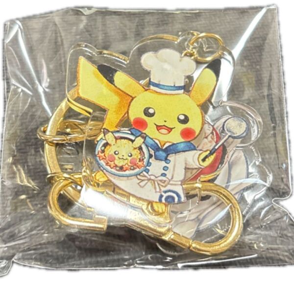 アクリルキーホルダーコレクション ポケモンカフェ シェフピカチュウ