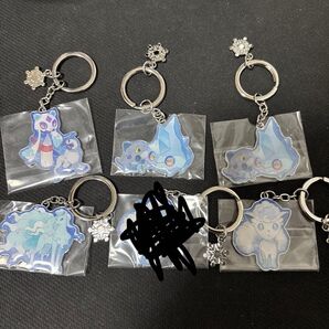 メタルキーリングコレクション Snowy Gathering