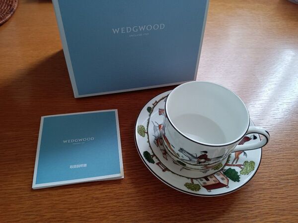 WEDGWOOD ハンティングシーン カップ&ソーサー ウェッジウッド