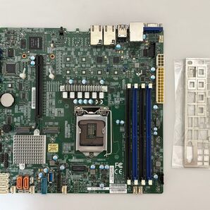 SuperMicro X11SCM-F★IPMI★M.2x2個★C246チップ★