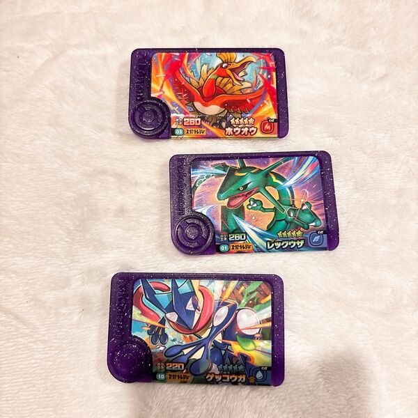 ポケモンフレンダ スーパートレジャー ホウオウ レックウザ ゲッコウガ
