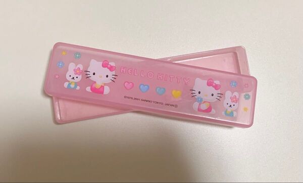 Sanrio サンリオ キティちゃん キティ ハローキティ ケース 2001 筆箱 ペンケース 小物入れ レトロ 平成