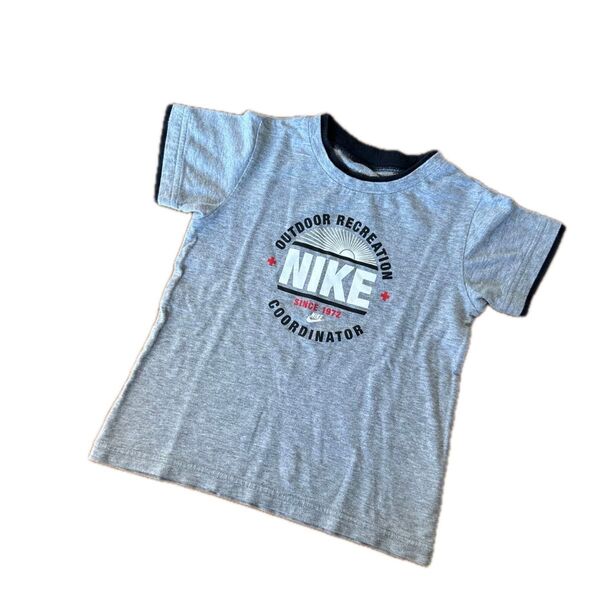 ナイキ NIKE キッズ 半袖 Tシャツ 子供服 グレー 100