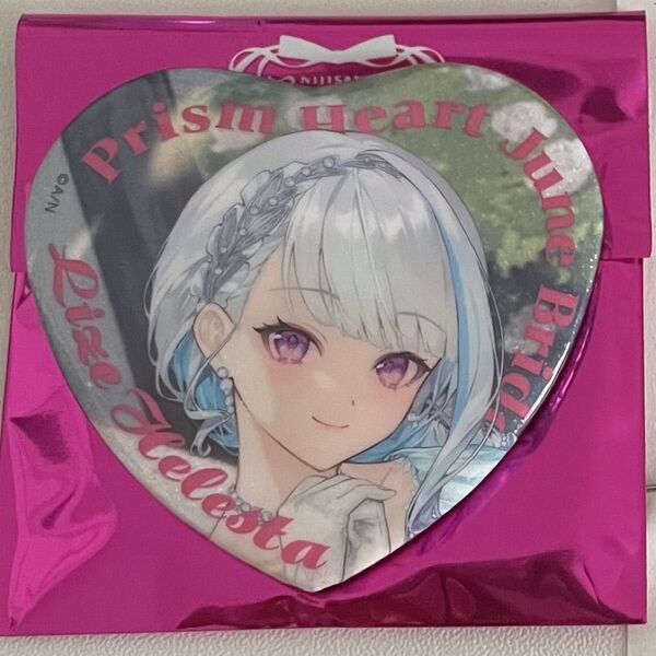 にじさんじ Prism Heart June Bride リゼ ヘルエスタ 缶バッジ