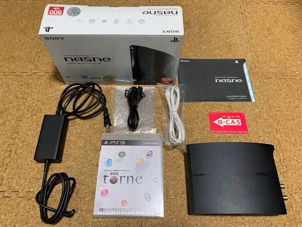 【送料無料】SONY nasne(ナスネ) 500GB CECH-ZNR1J【メーカー生産終了】PS3 torne(トルネ) 同梱