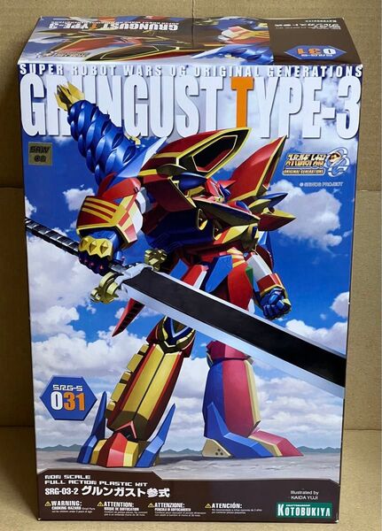 【新品・迅速発送・おまとめ可】グルンガスト参式 スーパーロボット大戦OG S.R.G-S 031 未組立
