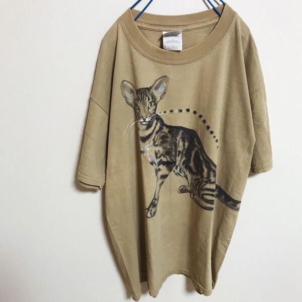 Tシャツ 半袖 猫 ネコ ねこ cat ベンガル animal