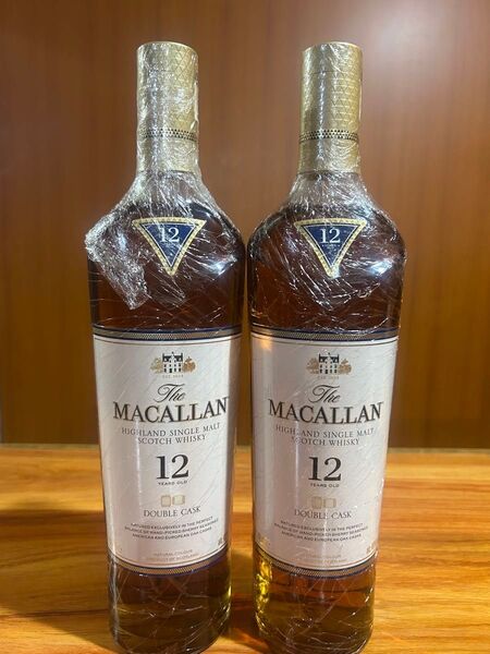 MACALLAN 12年 ダブルカスク 700ml 2本セット