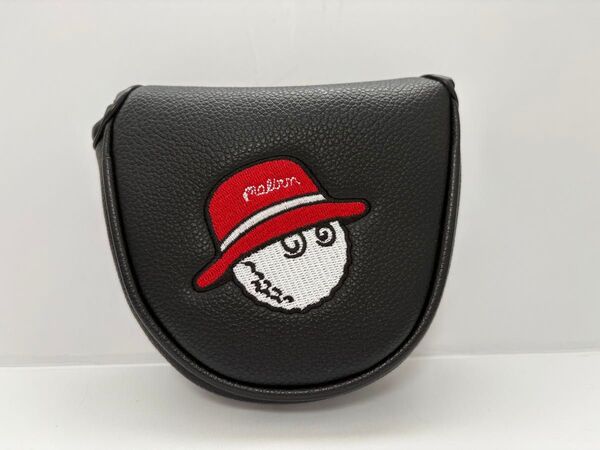 ゴルフヘッドカバー パターカバー マグネット付け マレット用 帽子