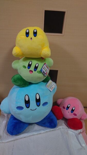 星のカービィ マルチカラーBIGぬいぐるみ 全4種