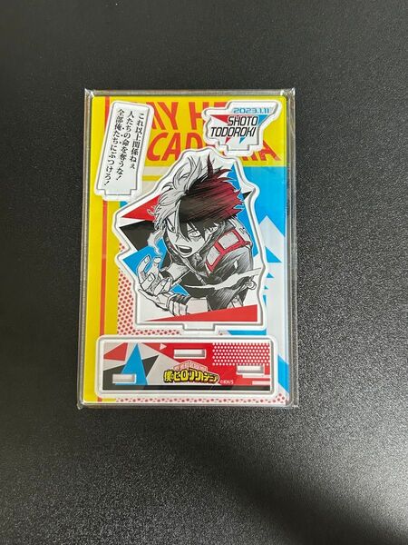 僕のヒーローアカデミア ヒロアカ 轟焦凍 バースデイ アクスタ
