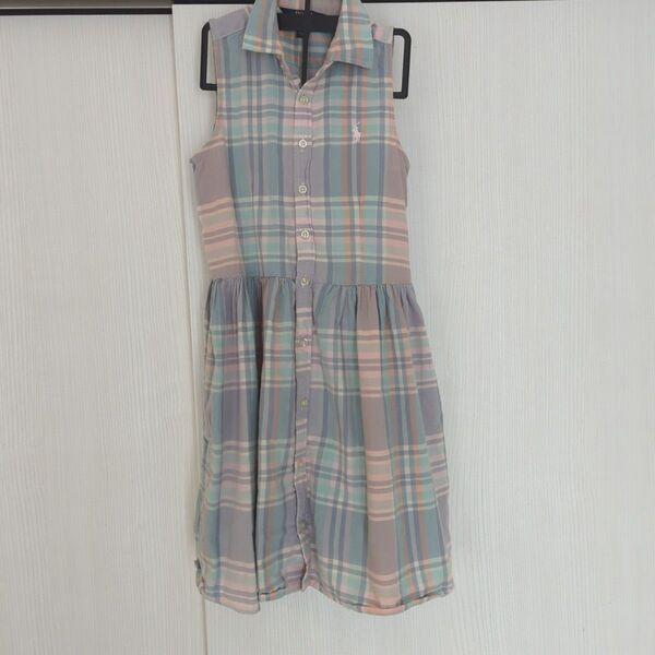 Polo Ralph Lauren 女の子 ノースリーブワンピース 10 140