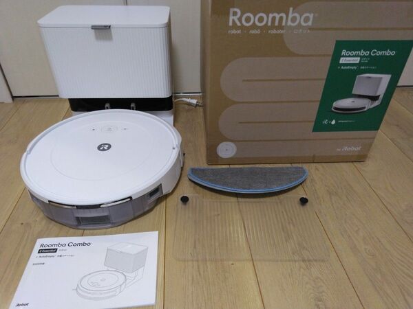 【使用5時間】Roomba Combo 2 Essential +Aut個装箱セット