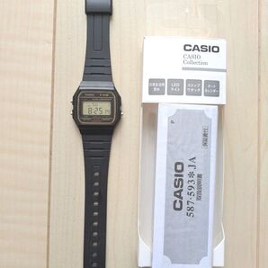 カシオ 腕時計 カシオコレクション 【国内正規品】web限定モデル F-91WG-9QJH メンズ ブラック×ゴールド