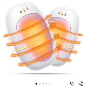 充電式カイロ ピンク 2個セット 3段階温度調整
