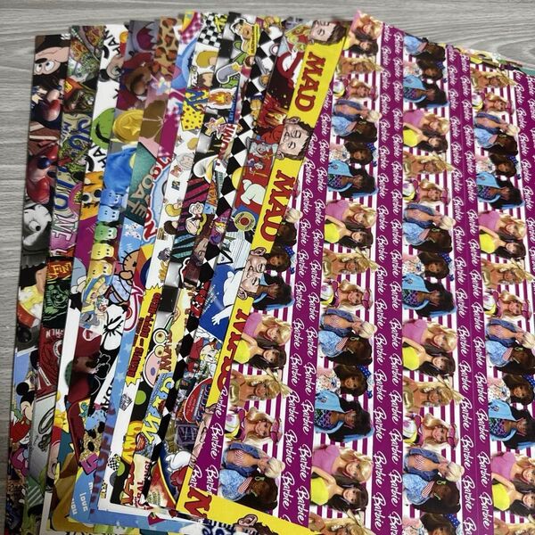紙モノ デザインペーパー A4 梱包紙 約100枚まとめ売り