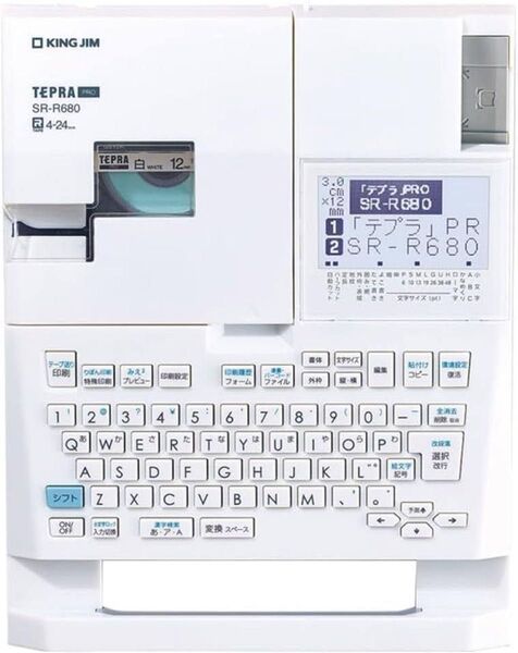 【新品】キングジム ラベルライター テプラ PRO SR-R680