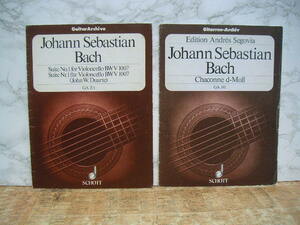 ∞　Johann Sebastian Bach　GA141、　GA213　2冊　ショット、刊　●洋書です●