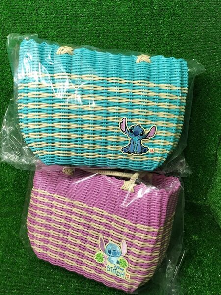 Disney リロ&スティッチ カゴバッグ セット