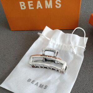 BEAMS BOY ヘアクリップ シルバー 未使用