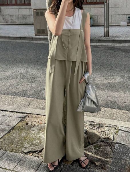 オールインワン オーバーオール サロペット パンツ