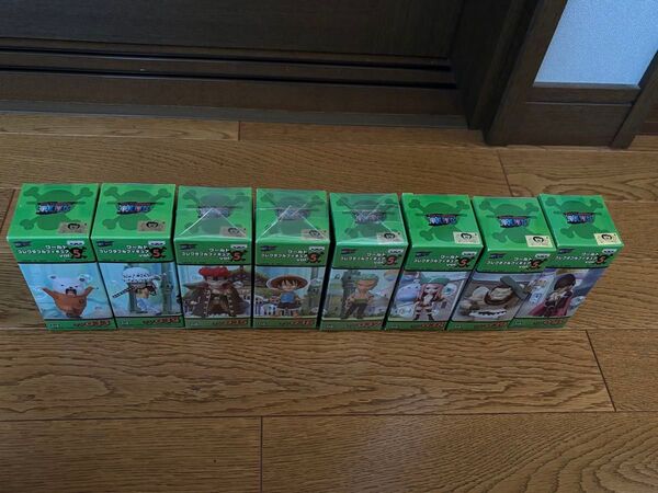 ワールドコレクタブルフィギュア ワンピース vol.5 全8種コンプ 新品未開封 ワーコレ バンダイ