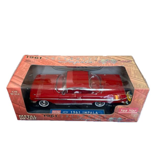 1961 CHEVROLET IMPALA SS 409 -Sun Star- 1:18 スケール ミニカー