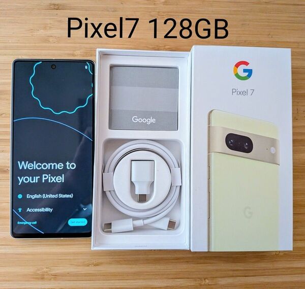 Google Pixel 7 128GB レモングラス SIMフリー おまけケース