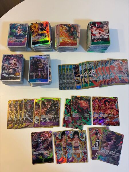 ワンピースカード 引退品 SR SECのみ 450~500枚程度