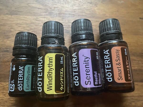 ドテラ オイル アースリズム ウインドリズム セレニティ スマートサシー doTERRA エッセンシャルオイル