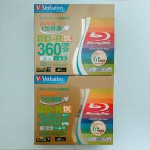 バーベイタムBD-R DL 50GB 6枚入 2セット 計12枚【新品未開封】