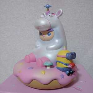 popmart pucky minions fluffy unicorn baby ポップマート プッキー ミニオン フィギュア 置物 bob figure 飾り スイーツ ボブ ユニコーン