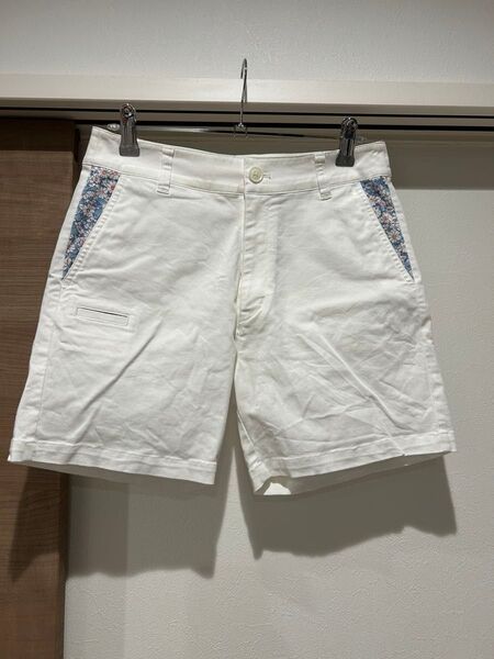 BEAMSGOLF ビームスゴルフ ショートパンツ レディース M ホワイト BEAMS ビームス GOLF ゴルフウェア