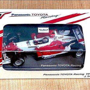 【新品・未開封】 Panasonic TOYOTA Racing TF105 J. Trulli ミニカー 1/43