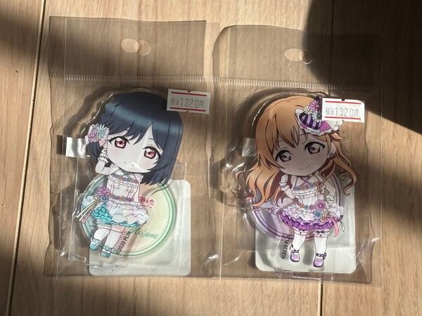 ラブライブ!虹ヶ咲学園スクールアイドル同好会 近江彼方 三船栞子 ねんどろいどぷらす アクリルスタンド まとめ売りセット
