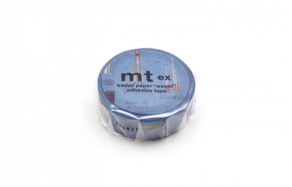 【新品】マスキングテープ mt カモ井加工紙 mt ex 1巻 ロケット MTEX1P210 15mm×7m