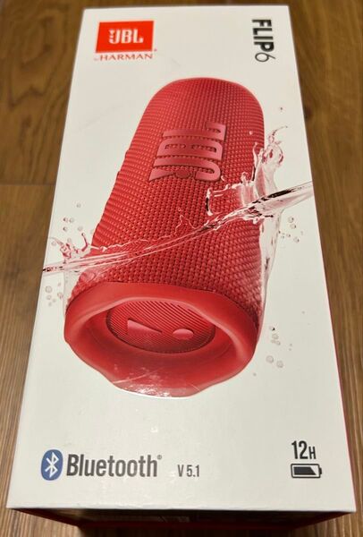 【未使用、未開封】JBL by HARMAN FLIP6 レッド スピーカー 赤