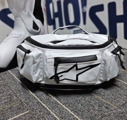 alpinestars ウエストバッグ カンガヒップバッグ バイク ホワイト ブラック ウエストポーチ ボディバッグ BAG