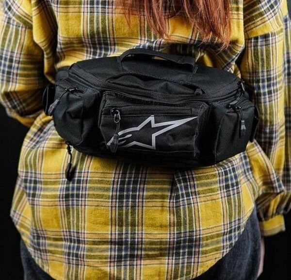 alpinestars ウエストバッグ カンガ V2ヒップバッグ バイク 黒 ウエストバッグ ブラック