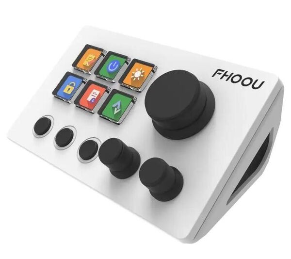 Mirabox StreamDock 左手デバイス 白 STREAMDECK風