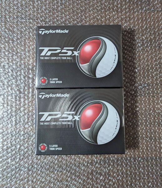 新品 テーラーメイド TP5x ホワイト 2024年モデル 2ダース