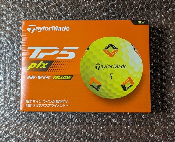 新品 テーラーメイド TP5 pix イエロー 2024年モデル 1ダース
