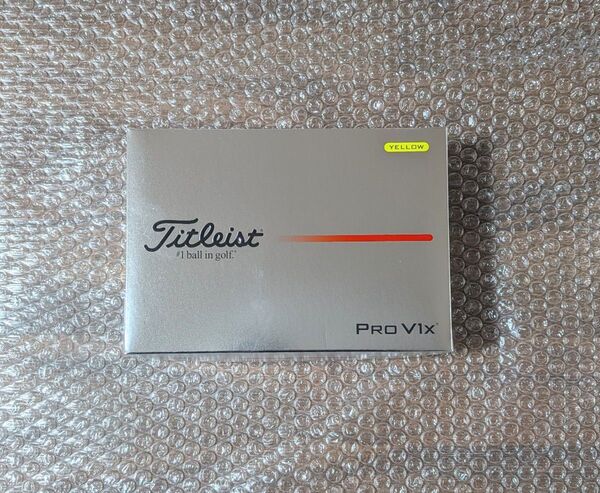 新品 タイトリスト PRO V1X ローナンバー 2025年モデル 1ダース