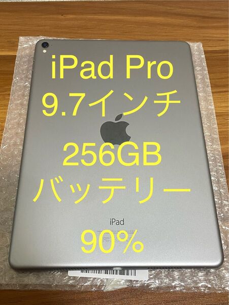 【美品 】iPad Pro 9.7インチ Wi-Fiモデル 256GBスペースグレイ MLMY2J/A A1673 動作確認済