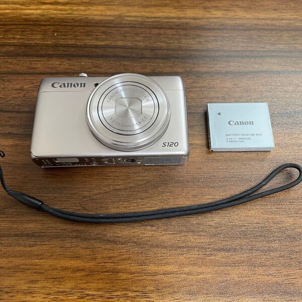 Canon コンパクトデジタルカメラ PowerShot S120 シルバー